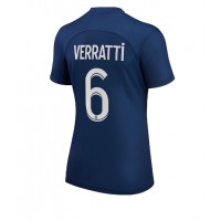 Paris Saint-Germain Marco Verratti #6 Fotballklær Hjemmedrakt Dame 2022-23 Kortermet